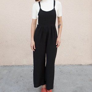 LOUP BLACK KATE OVERALLS / JUMPSUIT